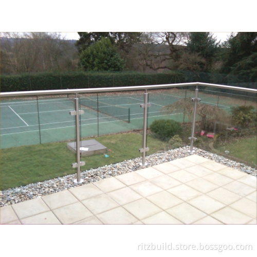 Handrail Glass Railing Outside U Channel Railing Balustrade